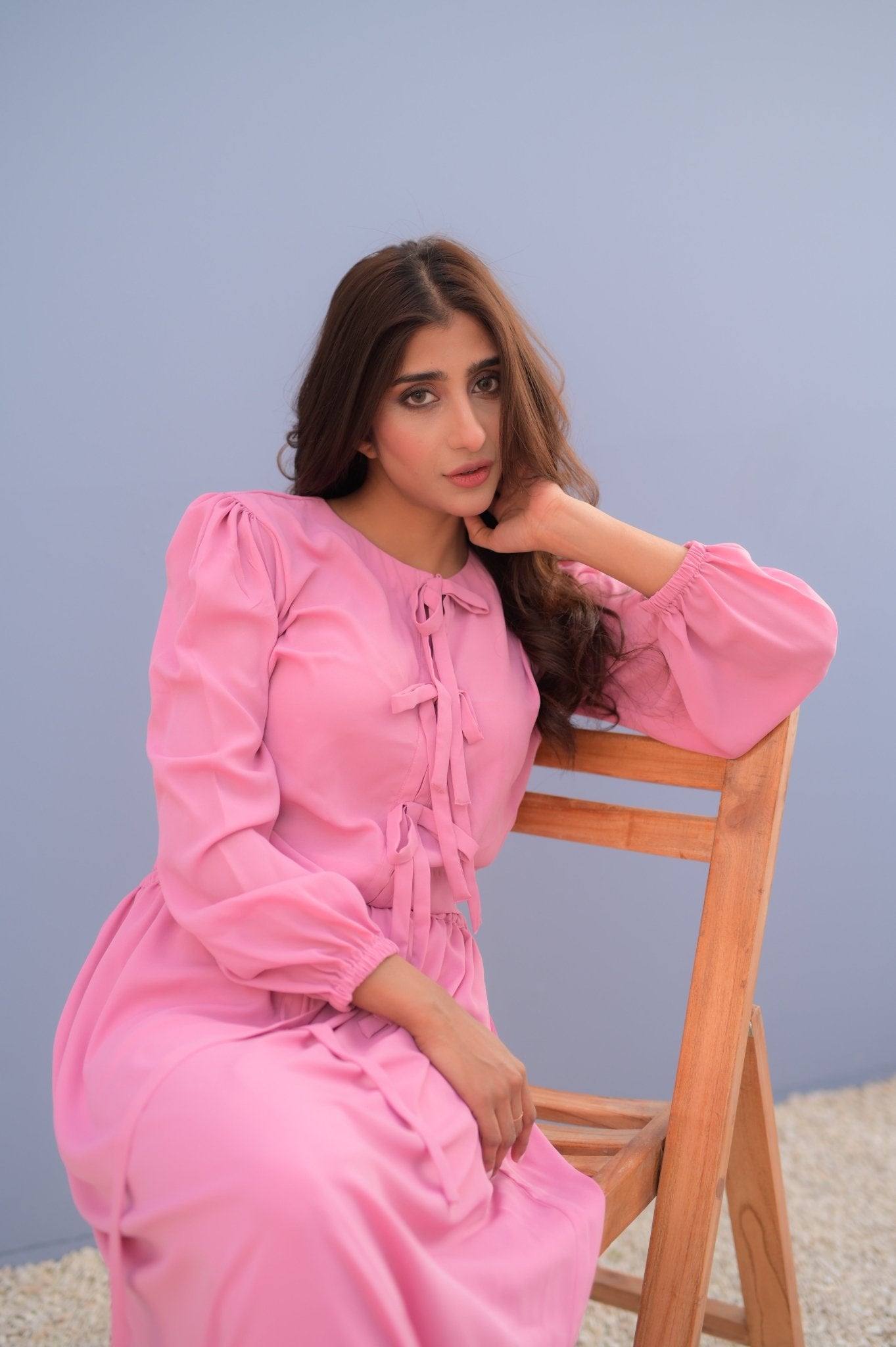 PINK SKIRT SET - Peace Lily