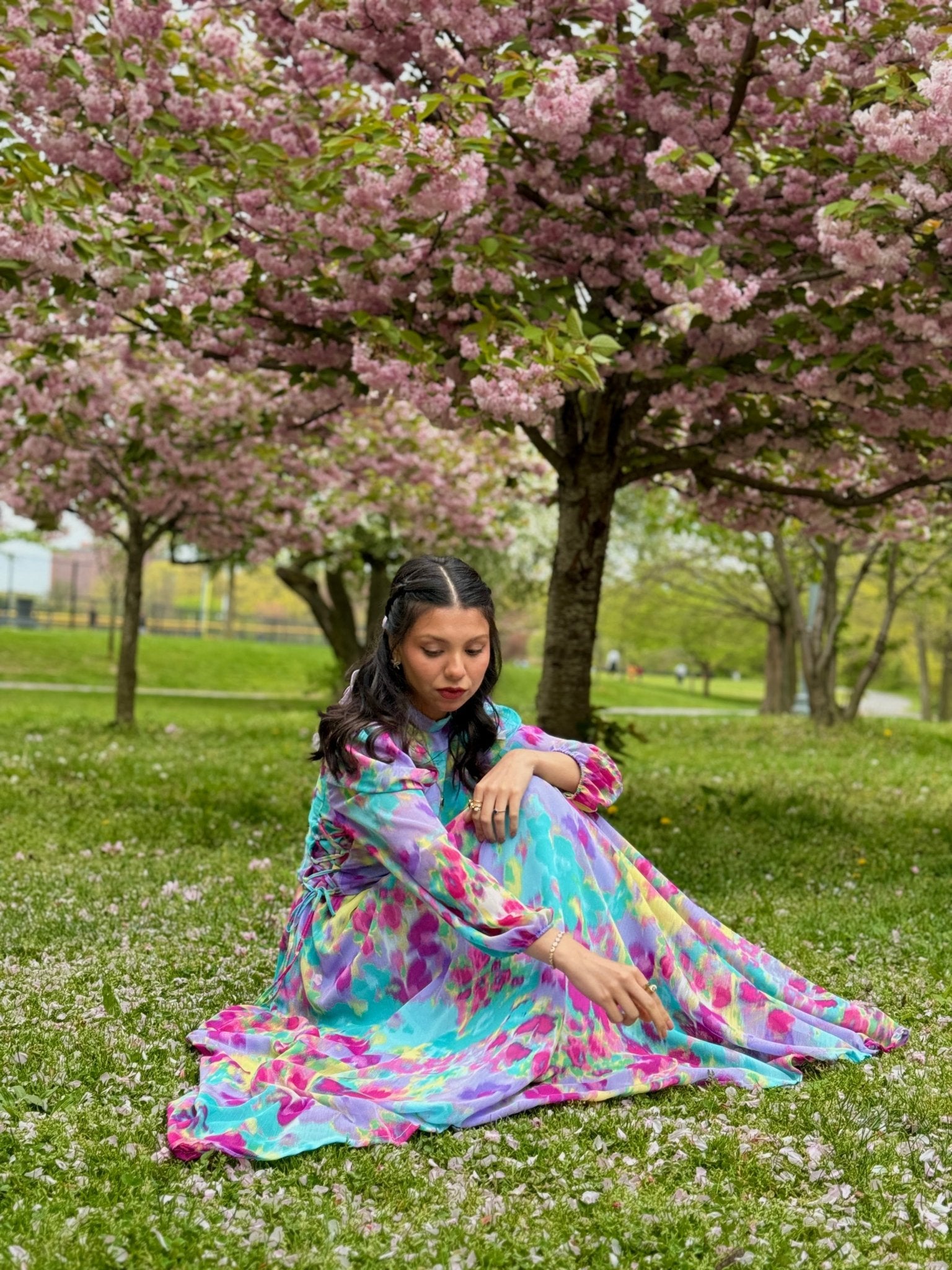 chinese dress ladies Cotton Candy Dress – MaxiRay Boutique main image 1