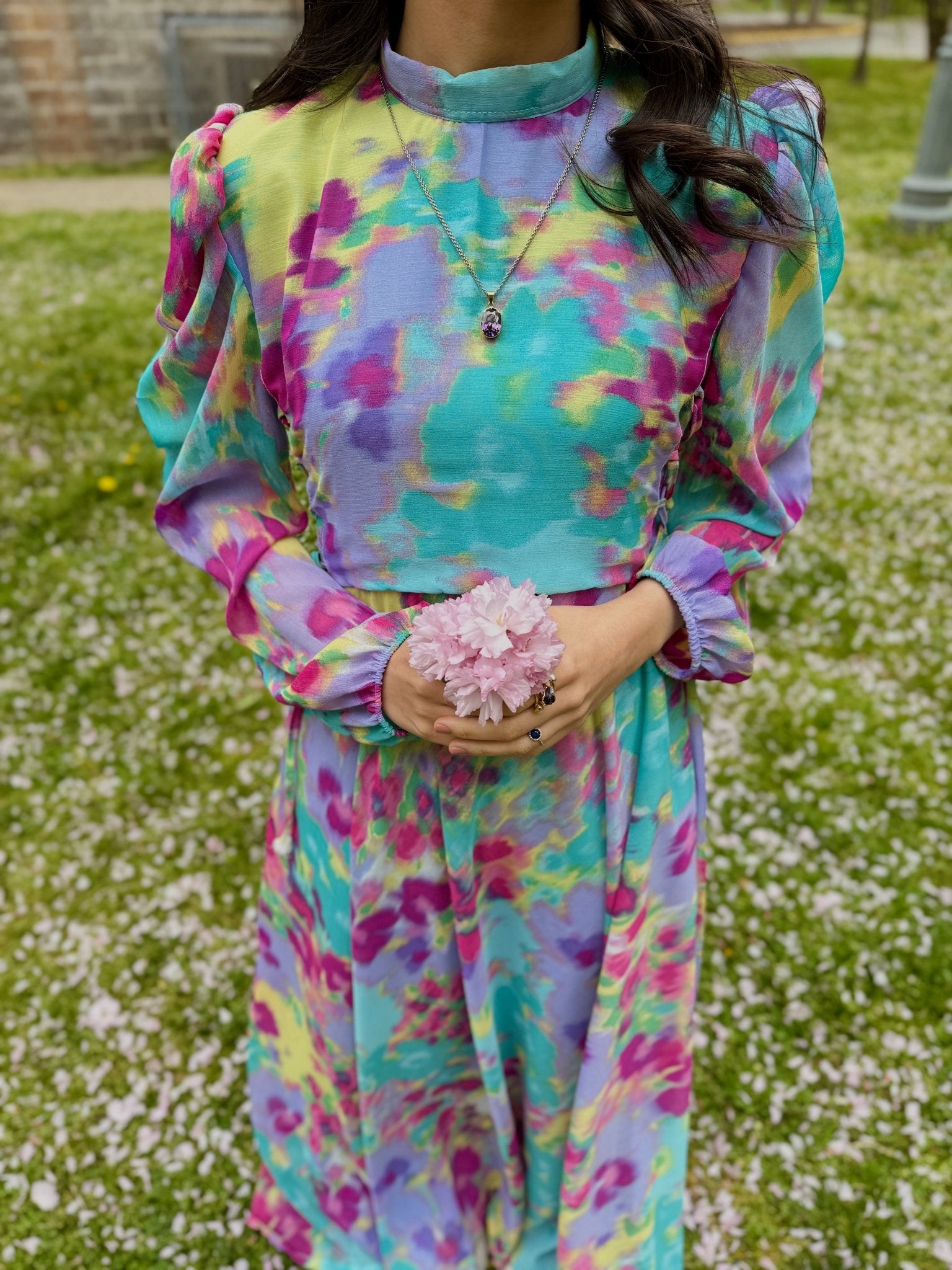 Cotton Candy Maxi dress - Peace Lily
