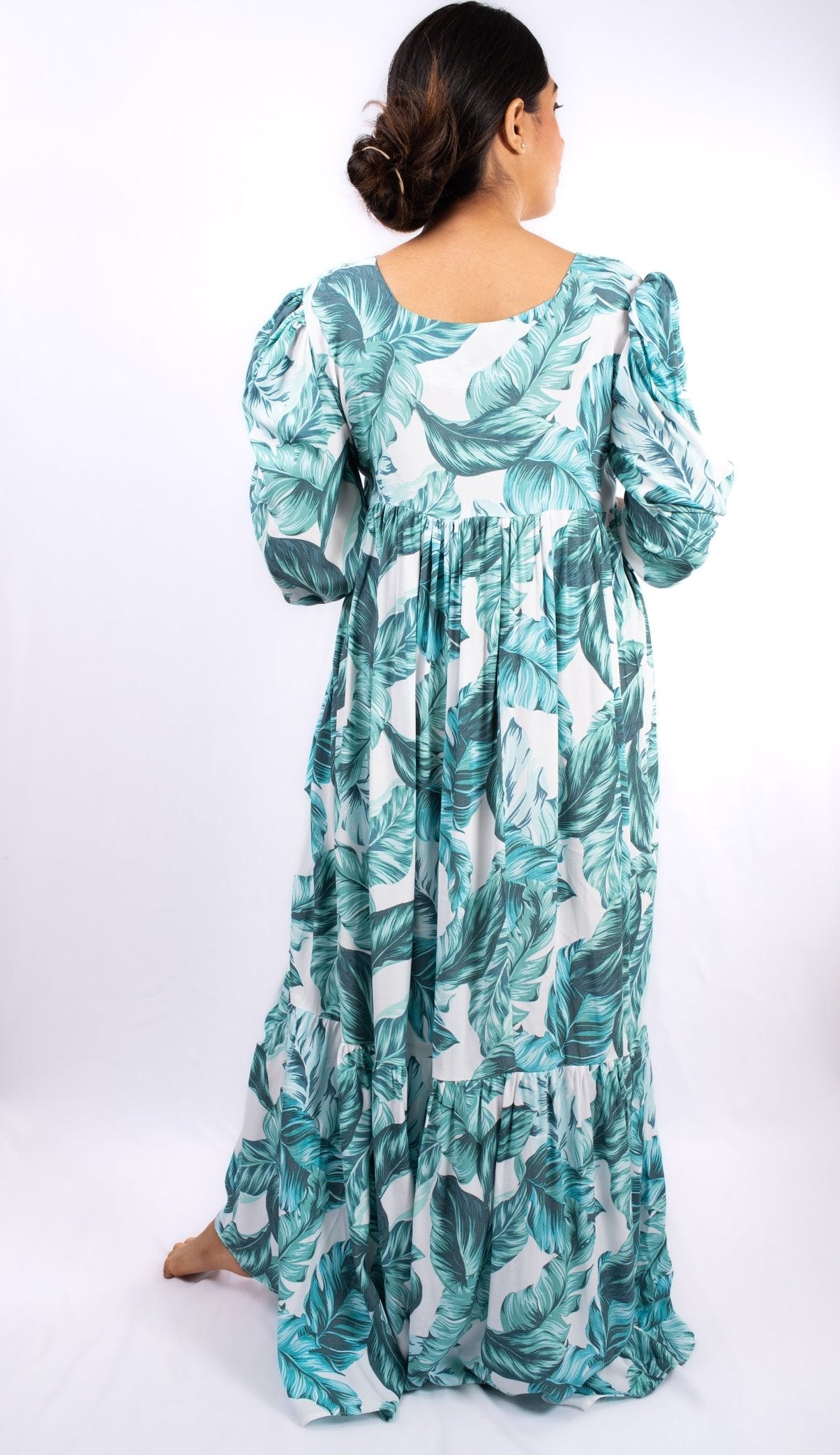 Perfect Sleeve Loose Plain, Breezy, Long Maxi Dress for Summer - Clearance L Perfect Sleeve Loose Plain, Breezy, Long Maxi Dress for Summer - Clearance L